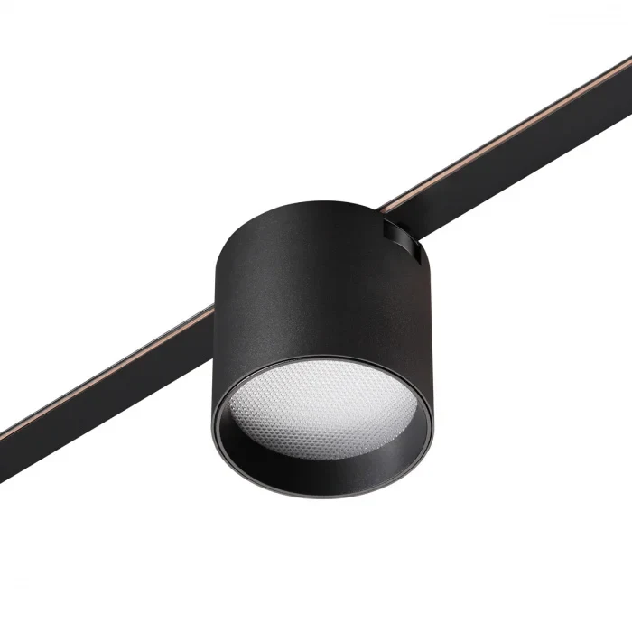 NOVOTECH 359473 SHINO NT24 104 черный Трековый смарт-светильник для низковольтного шинопровода с дву