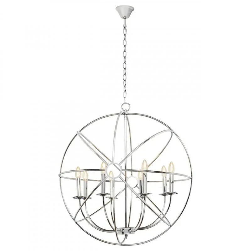 Подвесная люстра Loft IT Castle Chrome Loft1193-8