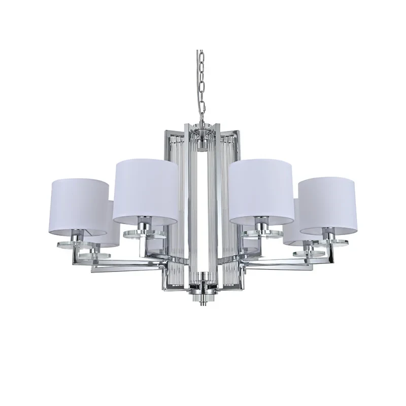 Подвесная люстра Newport 35408+1/C chrome без абажуров