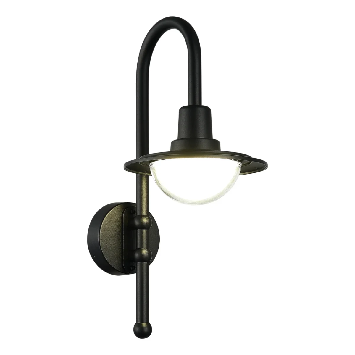 SL9512.401.01 Светильник уличный настенный ST-Luce черный/Прозрачный LED 1*10W 4000K