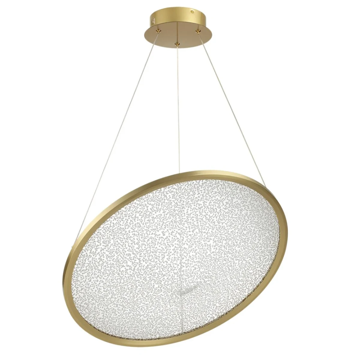 7047/41L HIGHTECH ODL25 Подвесной светильник бронзовый/металл/акрил IP20 LED 41W 3000K 220V FUSO