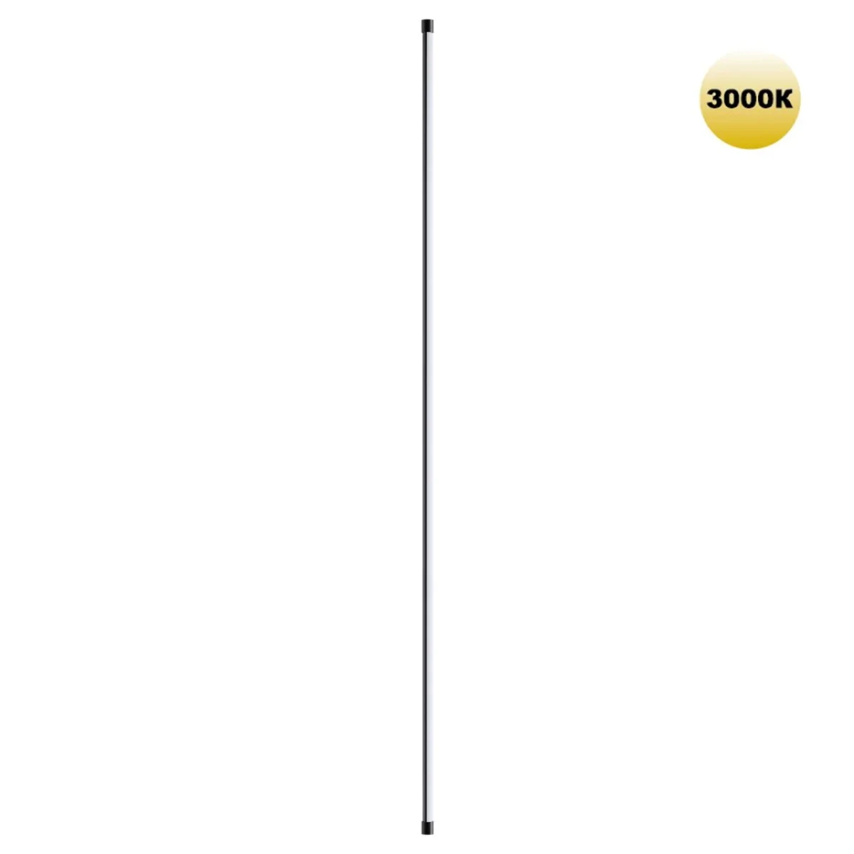 359349 KONST NT24 000 черный Светильник линейный светодиодный IP20 LED 20W 170-265V 3000K 1540Лм VIT