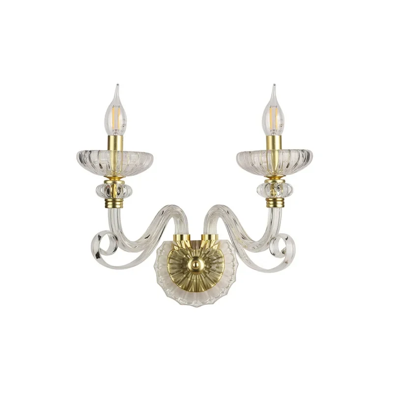 Бра Newport 8622/A mat.soft gold clear
