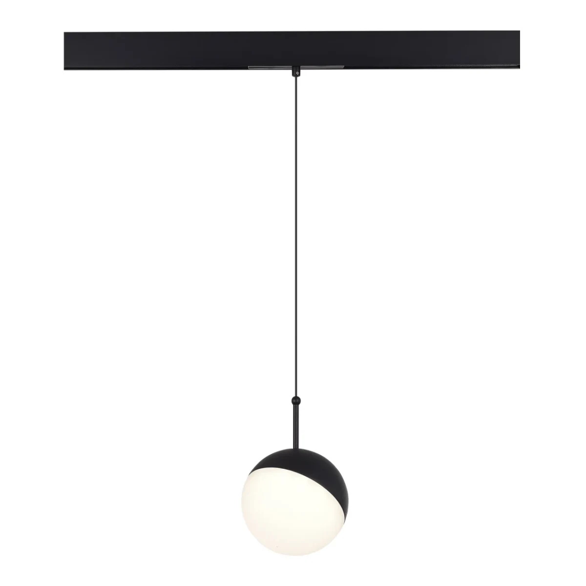 ST681.446.07 Магнитный трековый светильник Черный LED 17W 4000K Lm Ra90 120° IP20 D100xH- 48V