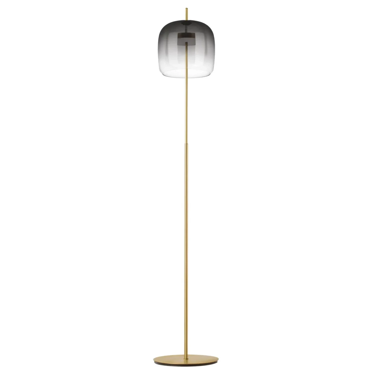 804718 Торшер CUPOLA LED 1х18W 900LM ЗОЛОТО/ДЫМЧАТЫЙ 3000K