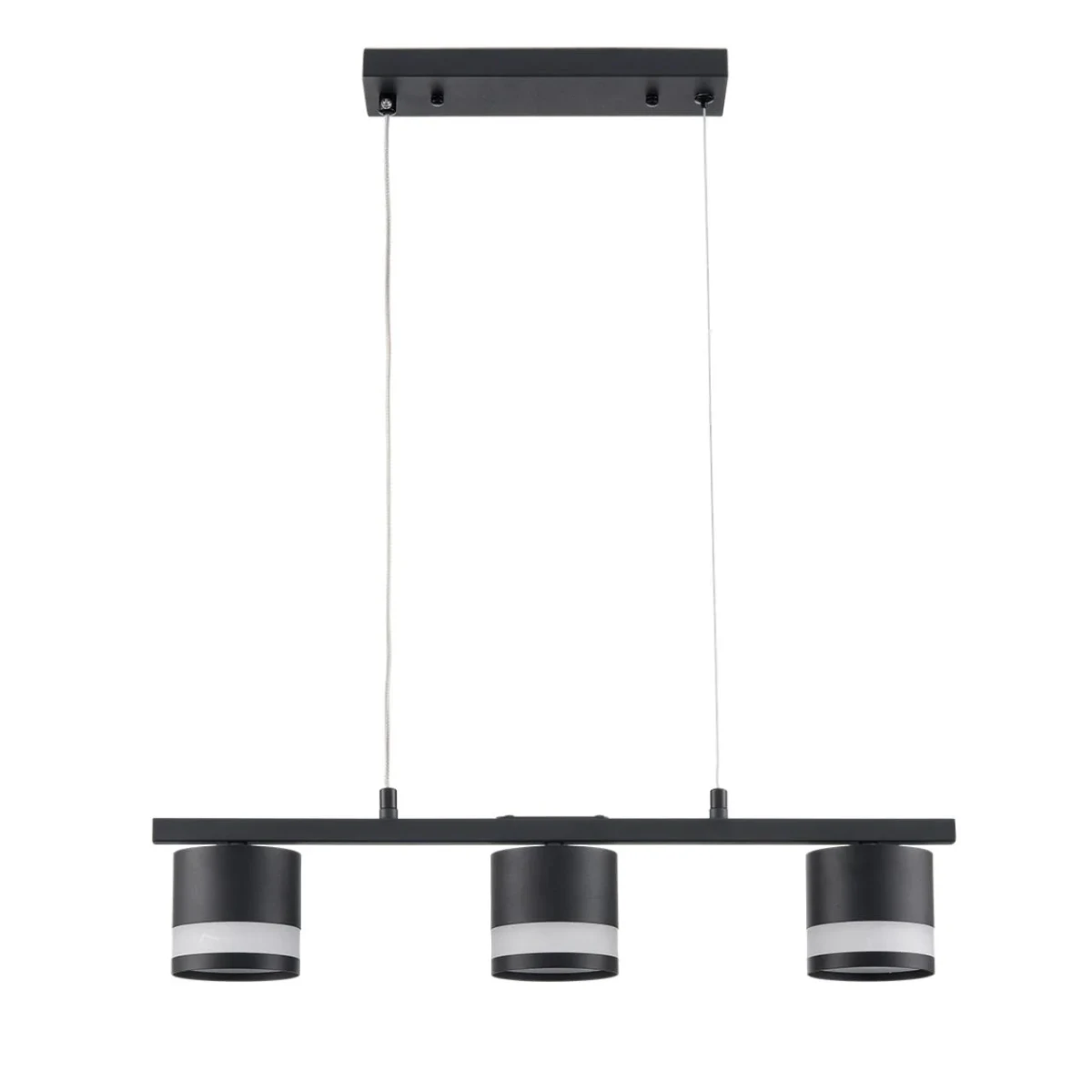 8240/3 COMFI LN25 черный, металл/акрил Светильник подвесной LED GX53 3*7W 220V LANIKA