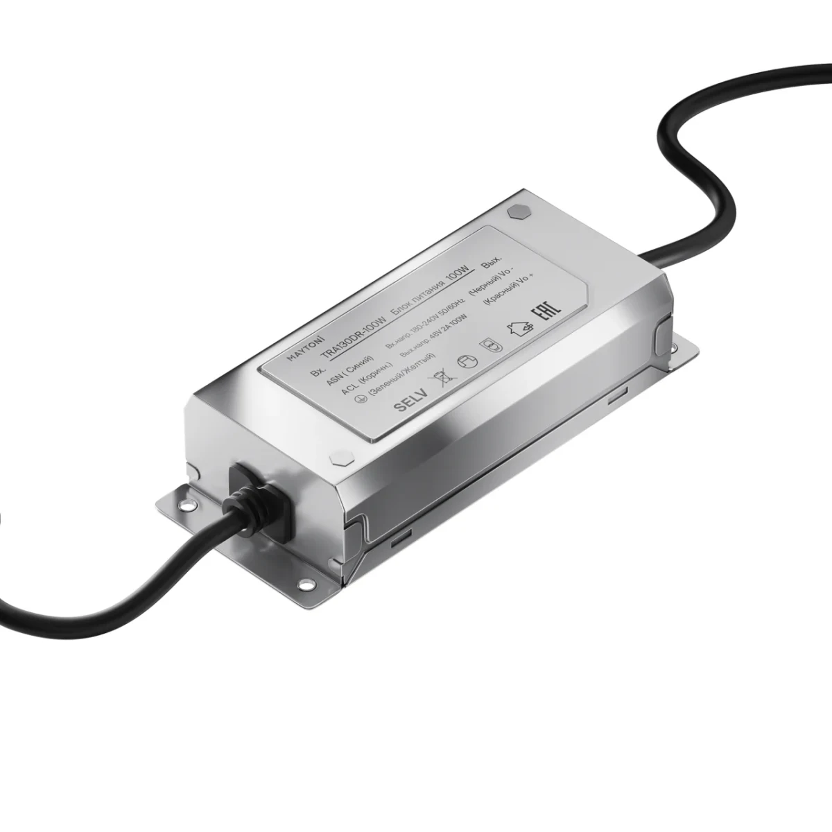 Блок питания Parity 48В, 100Вт, белый TRA130DR-100W