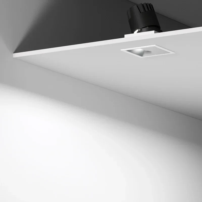 Встраиваемый светильник Elektrostandard 25091/LED 10W 4000K белый/хром