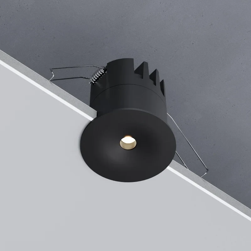 Встраиваемый светильник Elektrostandard 15275/LED 12W 3000K черный