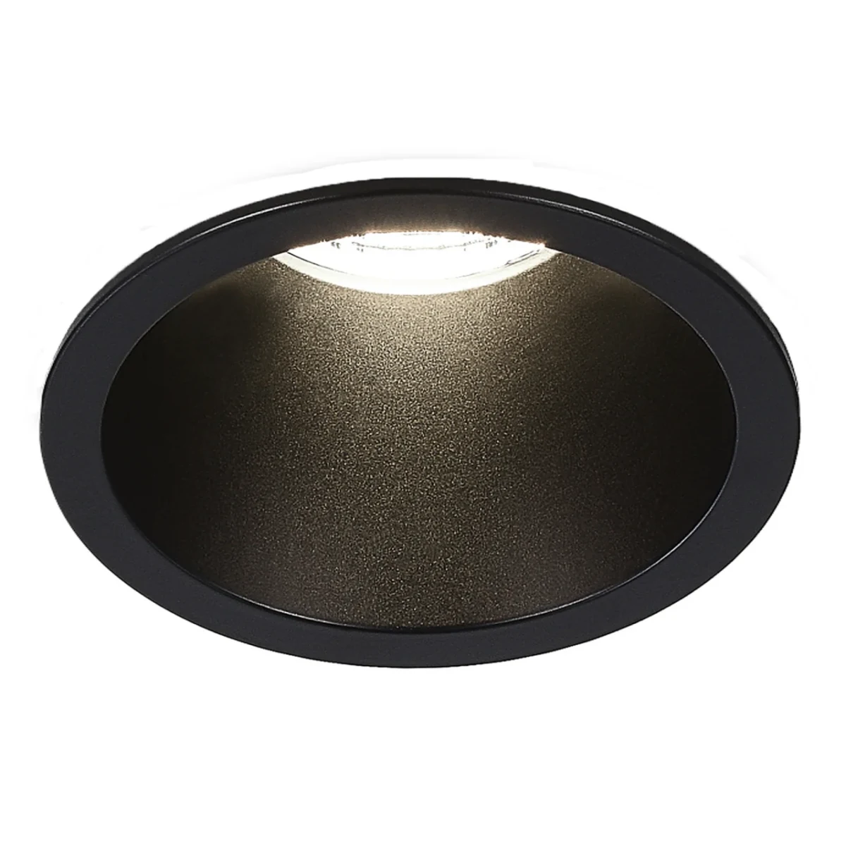 ST754.448.07 Св-к встр. Черный LED 17W 4000K 560Lm Ra80 60° IP20 D60xH79 100-240V