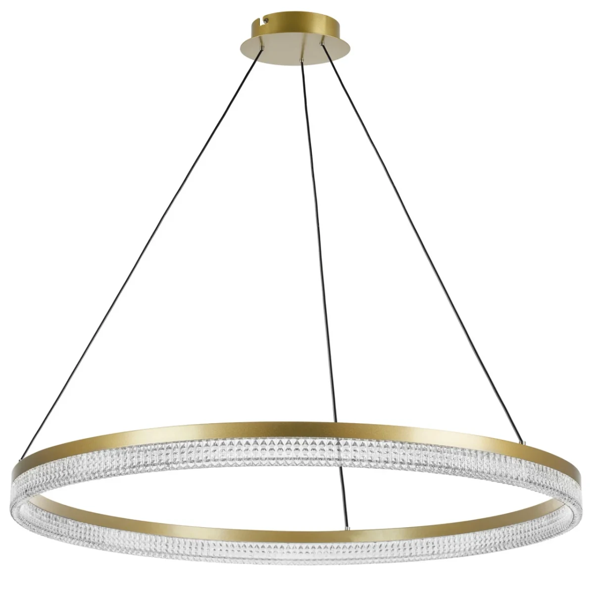 736181 Люстра ROTONDA 51W LED 2808LM 180G ЛАТУНЬ 3000K