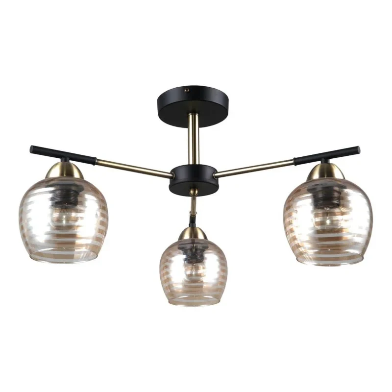 Escada 1123/3P E27*40W Antique brass/Black