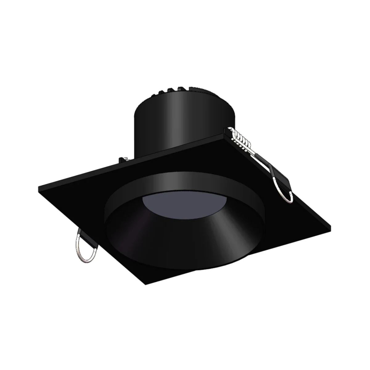 ST758.448.10 Св-к встр. Черный LED 110W 4000K 700Lm Ra>90 36° IP44 D79xH61 85-265V