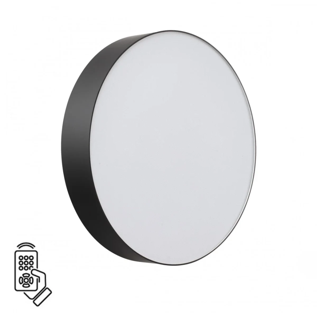 СОНЕКС 7780/DL BASICA SN 000 Светильник пластик/белый/черный LED 48Вт 3000-6000К D390 IP43 пульт ДУ 