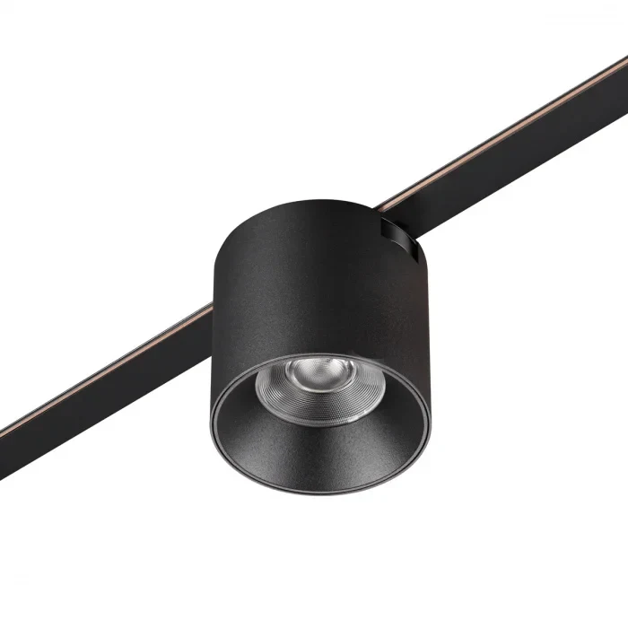 NOVOTECH 359472 SHINO NT24 104 черный Трековый смарт-светильник для низковольтного шинопровода с дву