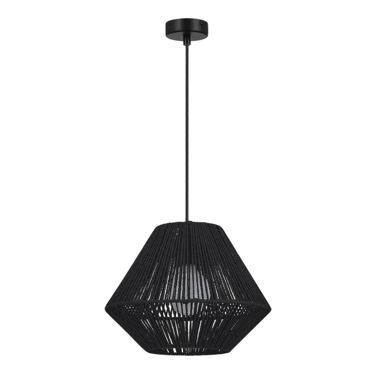 SLE6025-403-01 Светильник подвесной черный/черный E27 1*40W