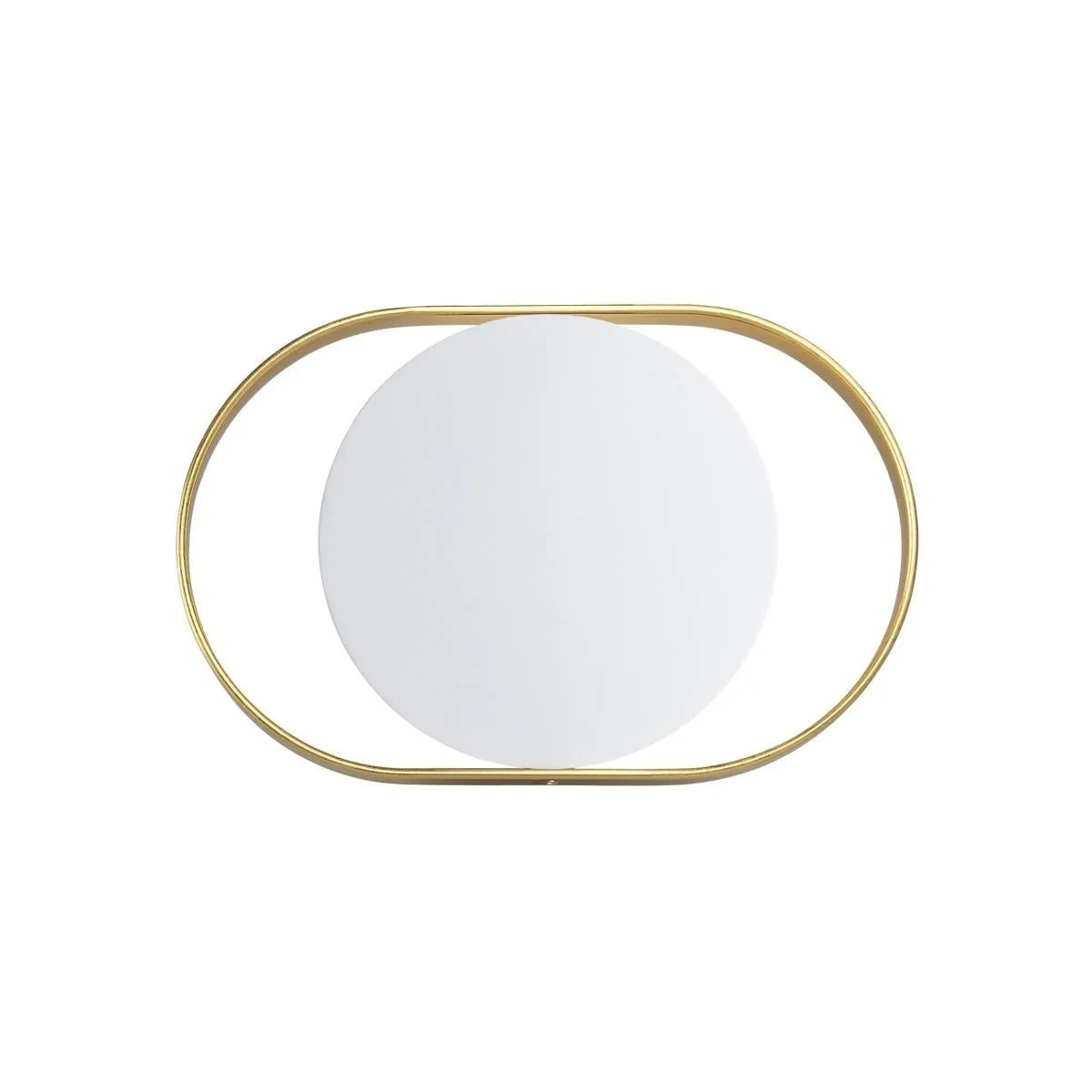 4246/7WW HIGHTECH ODL21 179 бел/золотист/металл Настенный светильник IP20 LED 7W 560Лм 3000K MONDY