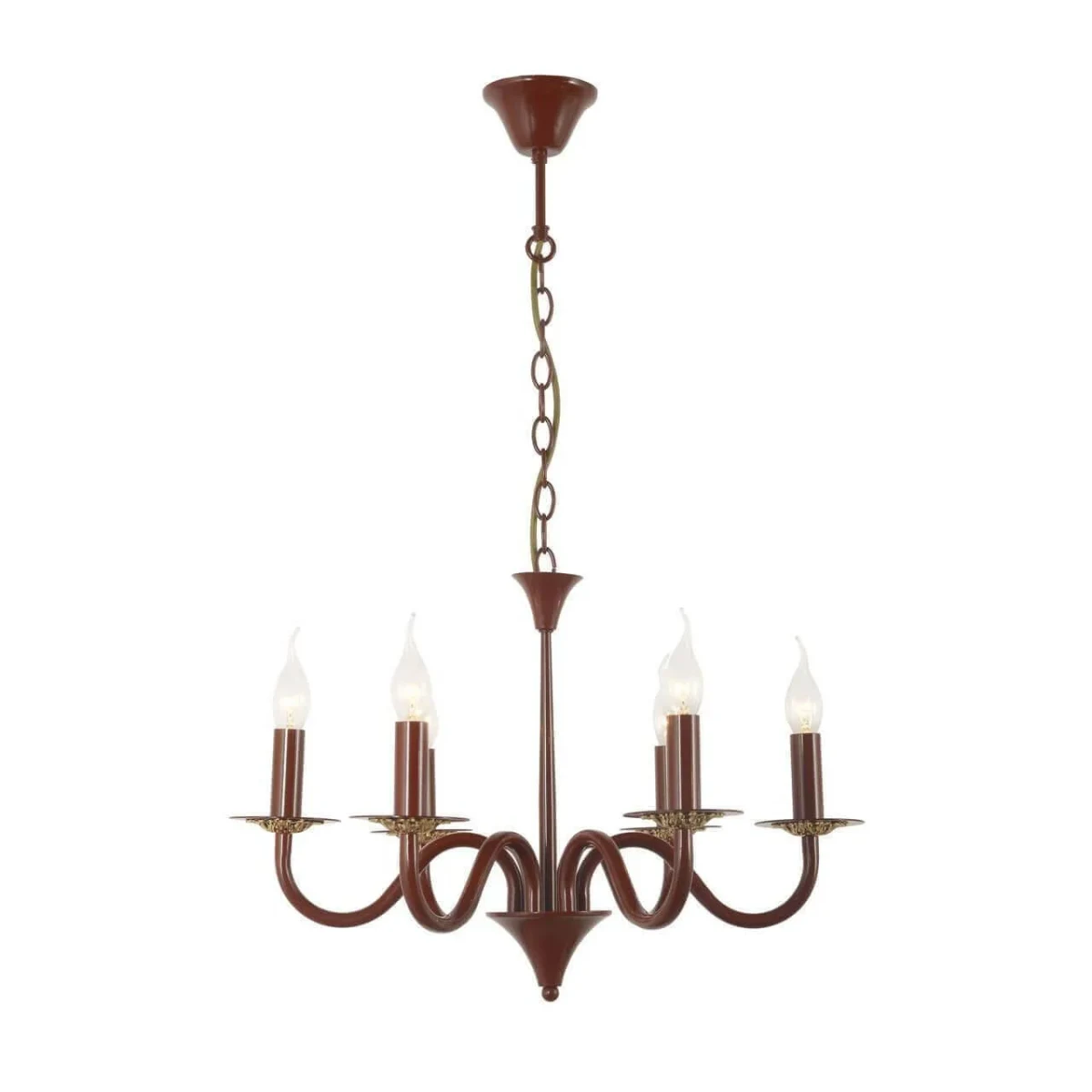 Подвесная люстра Arti Lampadari Pontone E 1.1.6 Red