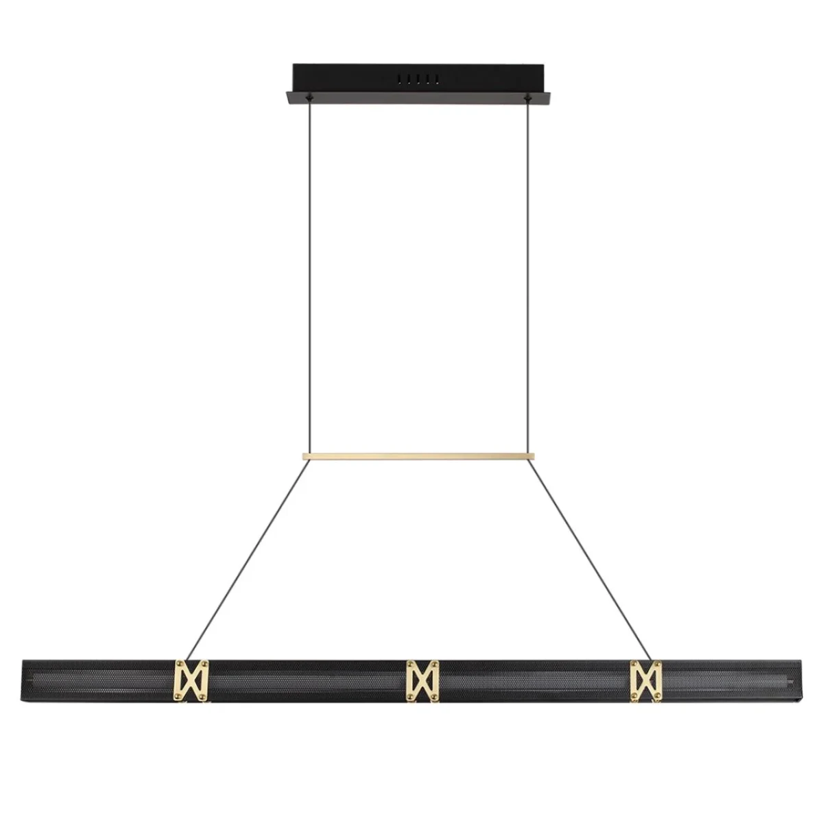 7083/20L L-VISION ODL25 Подвесной светильник черный/золото/ металл/акрил IP20 LED 20W 3000K 220V MES