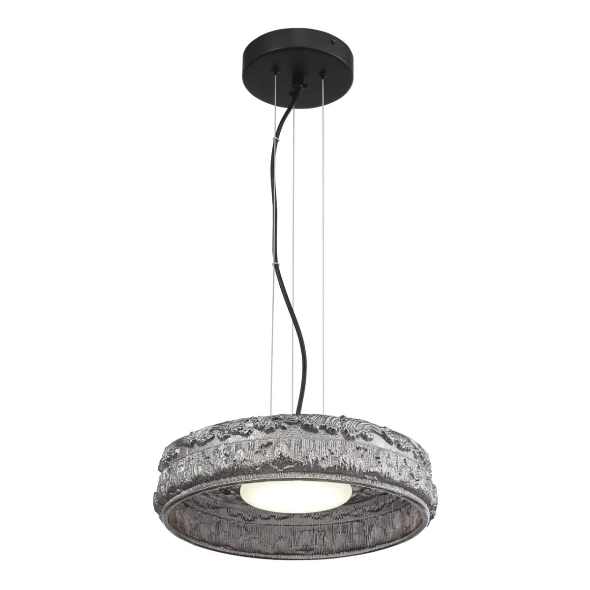 SL6143.413.01 Светильник подвесной ST-Luce черный/дымчатый LED 1*15W 4000K