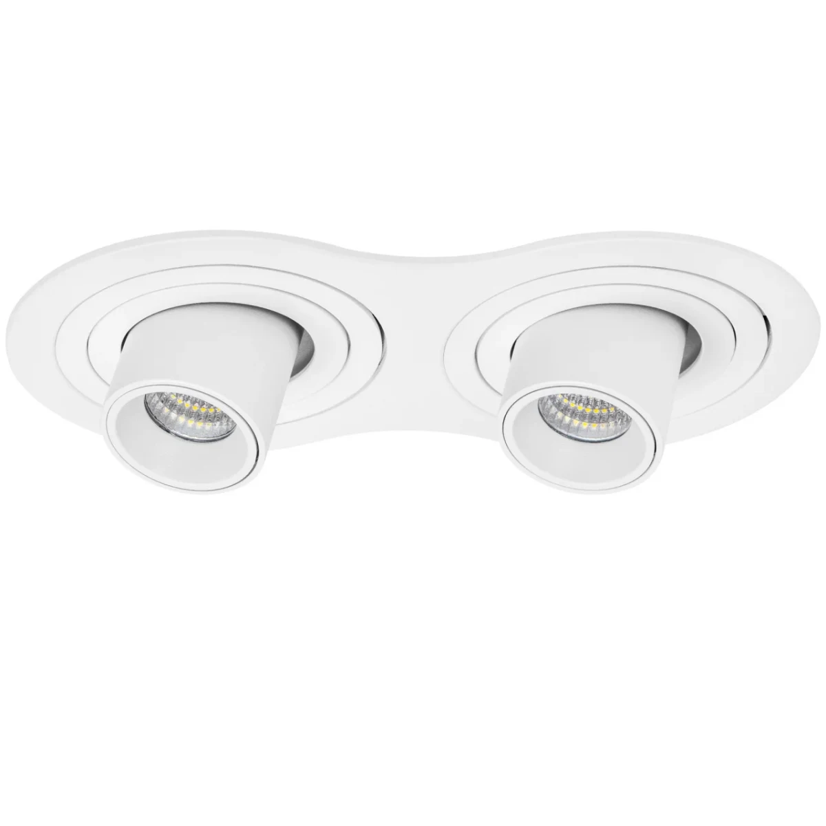 i626162 Светильник INTERO TUBO LED 7W*2 360LM*2 60G БЕЛЫЙ 3000K (217626+217162+217162)