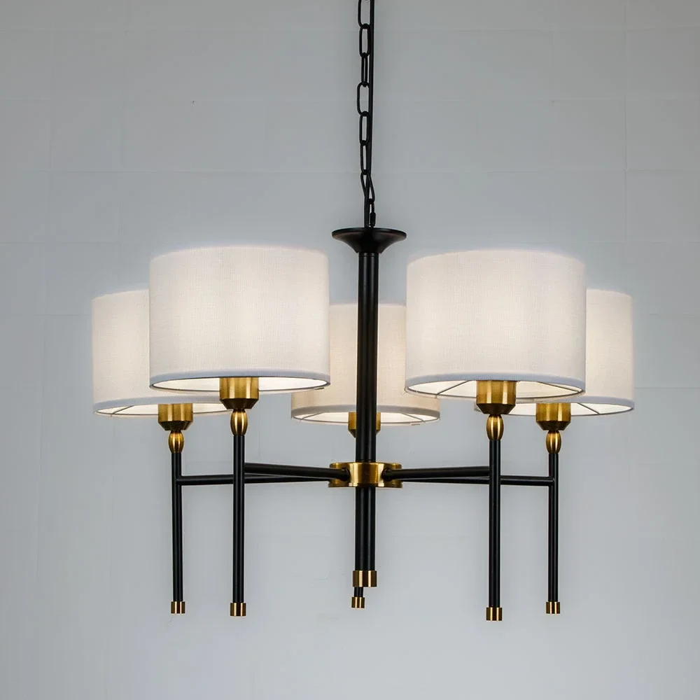 Подвесная люстра Arte Lamp JAMIE A4090LM-5BK