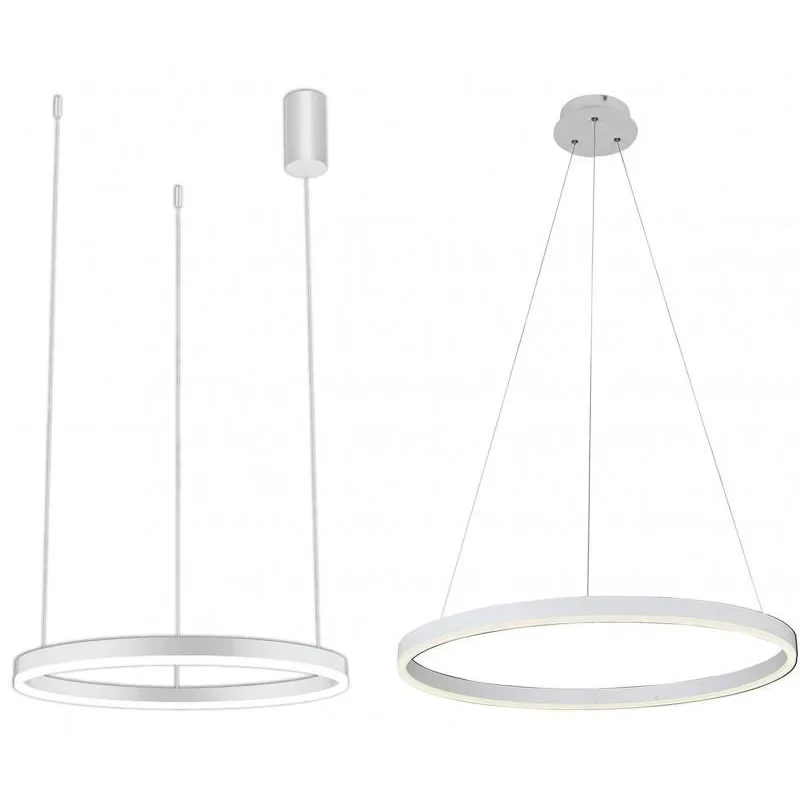 08213,01A (4000K) Подвес Тор белый d60 h110 Led 33W (4000K)