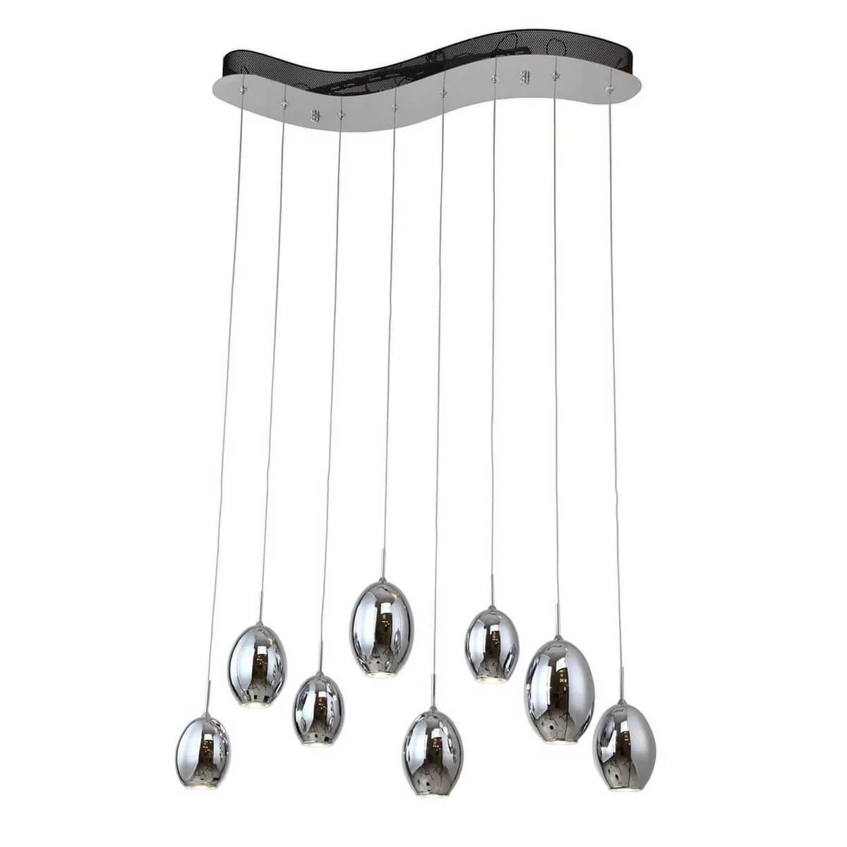 08024 Подвес Метеорит хром w70*30 h120 Led 24W (4000K)