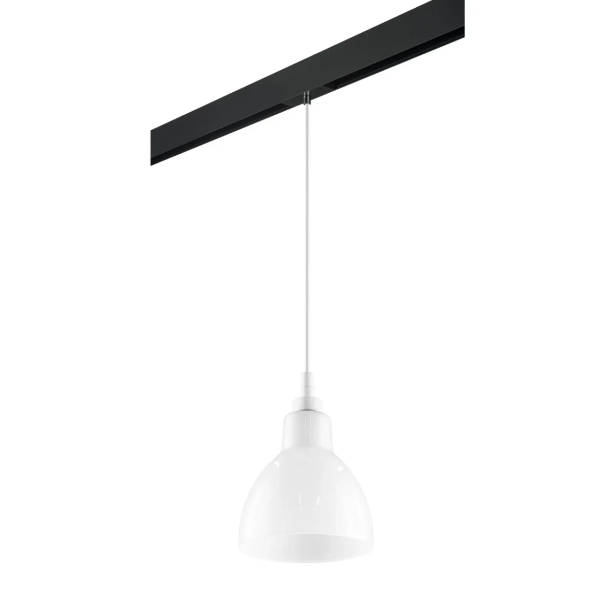 PRO865016 Светильник д/1-фазн трека LOFT 1х40W E14 БЕЛЫЙ/ЧЕРНЫЙ (865016+595007)