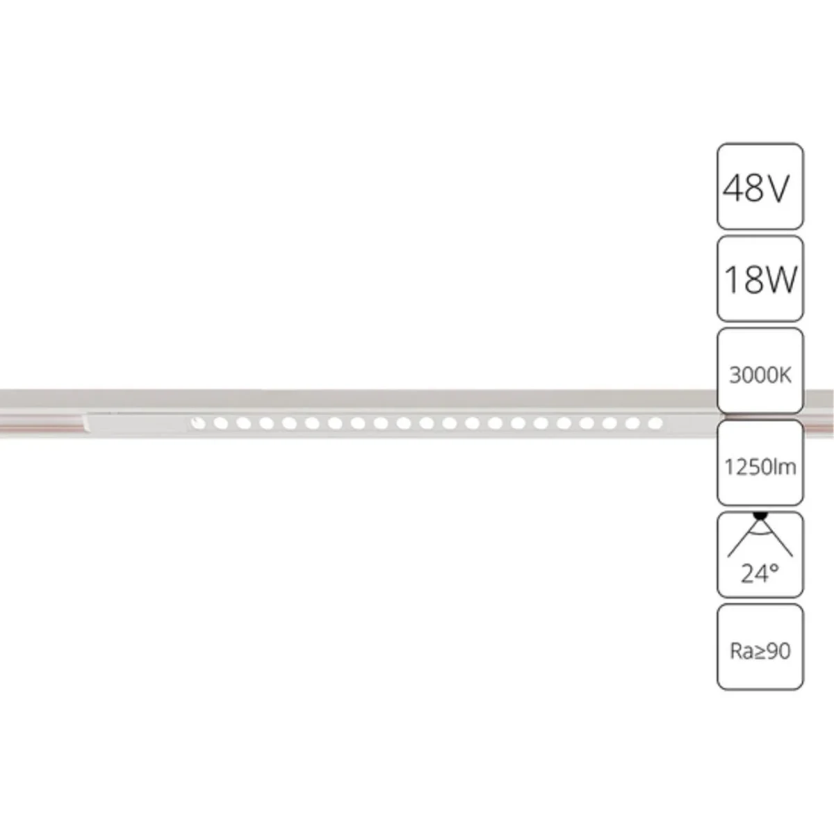 Магнитный трековый светильник Arte Lamp OPTIMA A7287PL-1WH