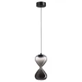 ODEON LIGHT 5092/4L PENDANT ODL25 415 черный/прозрачн/дымчатый градиент/металл/стекло Подвес LED 4W 