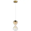 ODEON LIGHT 5093/4LA PENDANT ODL25 415 античн.бронза/янтарный градиент/прозрачн./металл/стекло Подве
