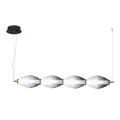 SL6130.403.24 Светильник подвесной ST-Luce Черный/Белый, Дымчатый LED 128W 3000K