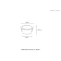 Светильник встраиваемый Crystal Lux CLT 529C105 WH 4000K
