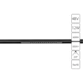 Магнитный трековый светильник Arte Lamp OPTIMA A7266PL-1BK