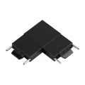 NOVOTECH 135267 SHINO NT24 093 черный Соединитель с токопроводом "L" для низковольтного шинопровода 