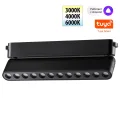 NOVOTECH 359465 SHINO NT24 100 черный Трековый смарт-светильник для низковольтного шинопровода с дву