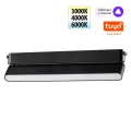 NOVOTECH 359467 SHINO NT24 101 черный Трековый смарт-светильник для низковольтного шинопровода с дву