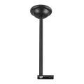 NOVOTECH 135253 SHINO NT24 117 черный Крепление потолочное для низковольтного шинопровода арт.135090