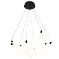 4468-4P, подвесная люстра, D670xH1000/1800, LEDx36W, 3330LM, 3000-6500K, included, remote control