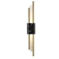 Бра Crystal Lux CARTA AP6W LED BLACK/BRASS