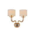 Бра Newport 8682/A gold polished amber