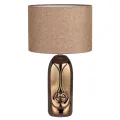 LUMION 8149/1T MODERNI LN25 000 бронза/бежевый, керамика/текстиль Настольная лампа Е27 1*60W 220V AK