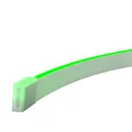 Гибкий неон 10x4 24В 9,6 Вт/м Green IP67 5м 432040