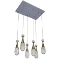 Подвесная светодиодная люстра Kink Light Флакон 08546(3000-6000К)