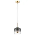 804008 Люстра CUPOLA LED 9W 450LM ЗОЛОТО/ДЫМЧАТЫЙ 3000K