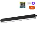 NOVOTECH 359463 SHINO NT24 099 черный Трековый смарт-светильник для низковольтного шинопровода с дву