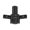 NOVOTECH 135249 SHINO NT24 116 черный Соединитель с токопроводом гибкий угловой "L" IP20 48V FLUM