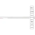 Магнитный трековый светильник Arte Lamp OPTIMA A7284PL-1WH