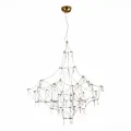 SL797.203.114 Люстра подвесная ST-Luce Золотистый, Прозрачный LED 114*0,45W 3000K